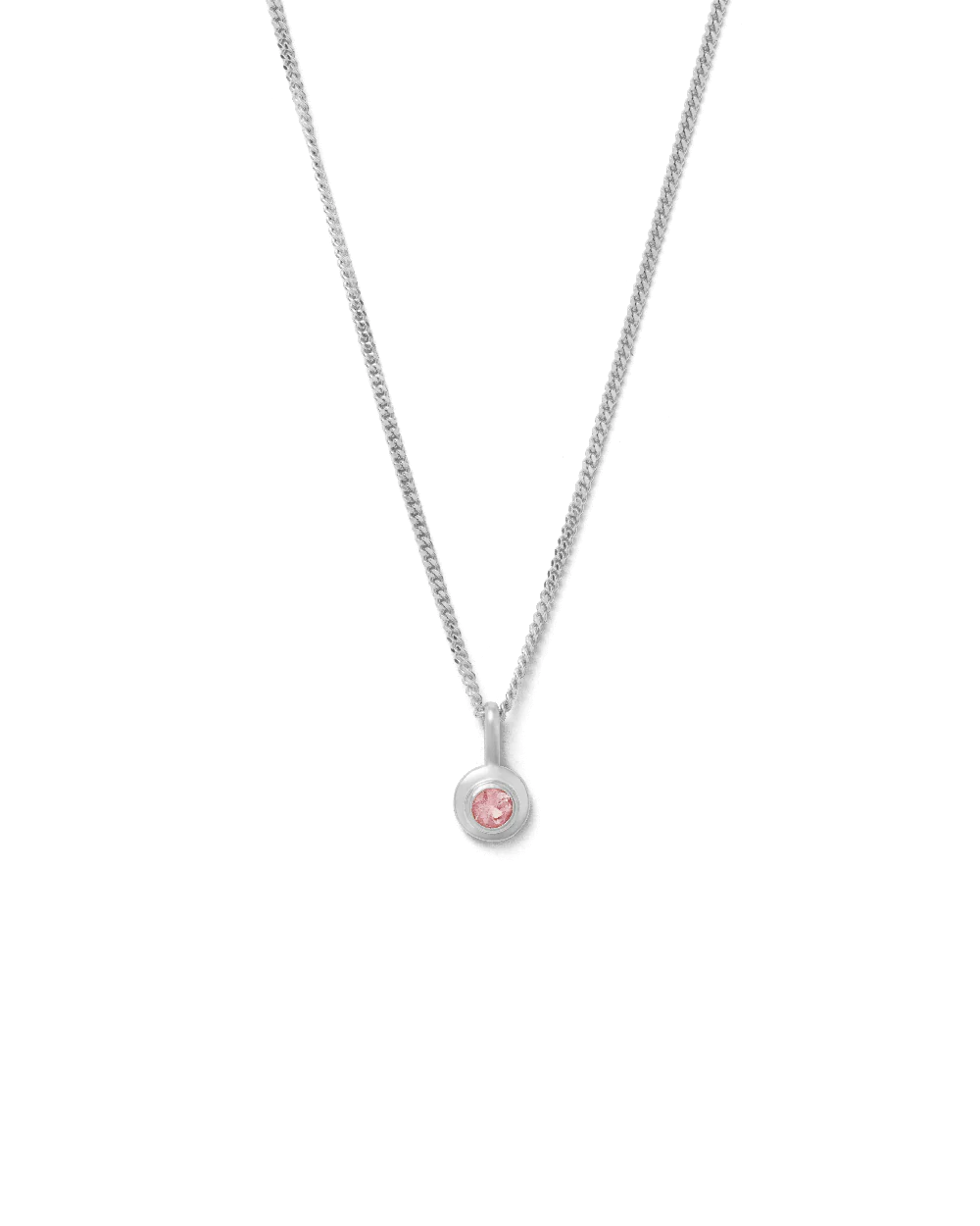 BIRTHSTONE NECKLACE (STERLING SILVER) - Image 16