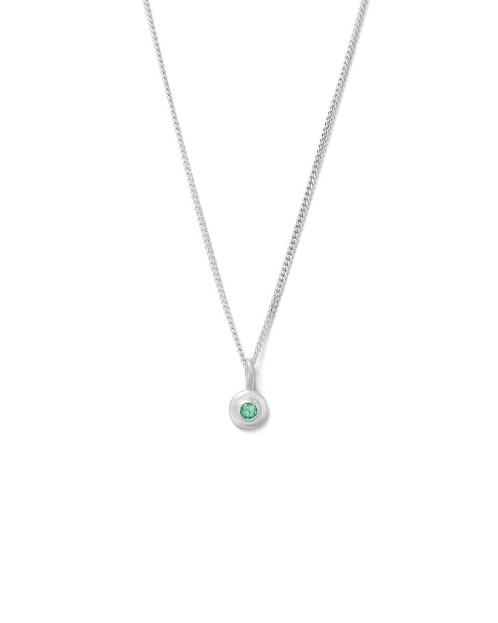BIRTHSTONE NECKLACE (STERLING SILVER) - Image 7