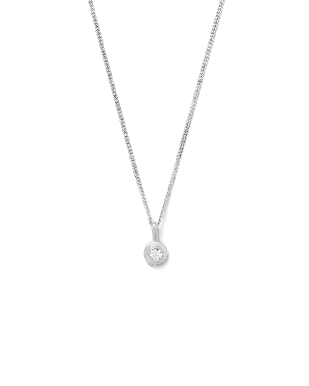 BIRTHSTONE NECKLACE (STERLING SILVER) - Image 9