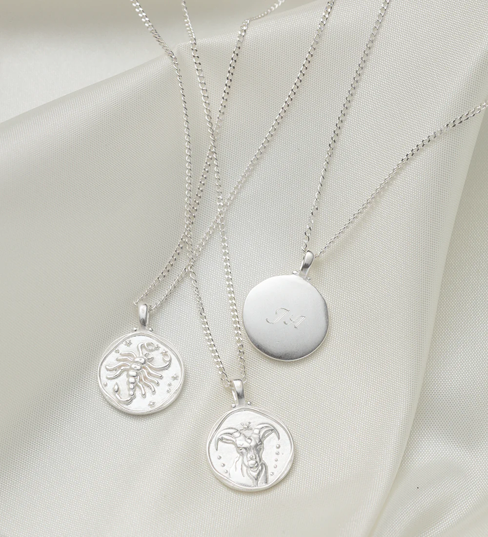 CAPRICORN ZODIAC NECKLACE (STERLING SILVER) - Image 3