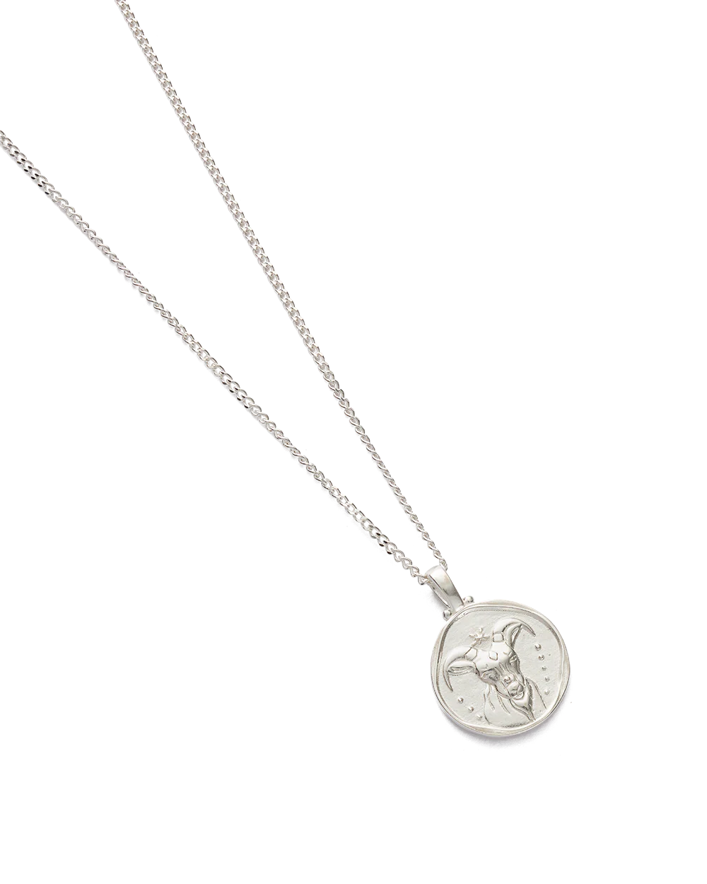 CAPRICORN ZODIAC NECKLACE (STERLING SILVER) - Image 4