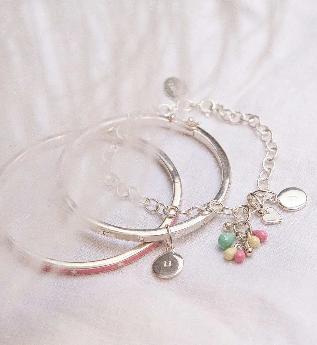 CIRCLE INITIAL A-Z (STERLING SILVER) - Image 6