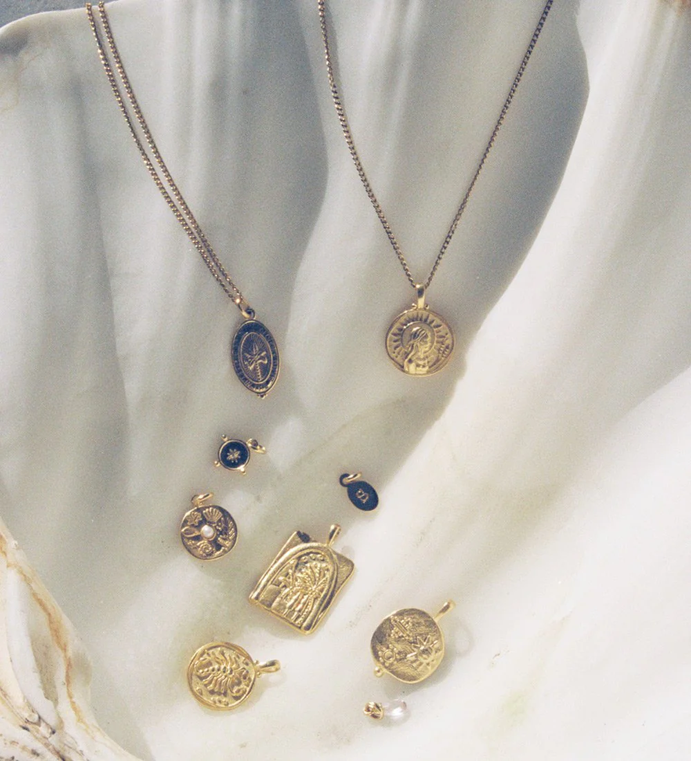 GARNET GEMSTONE (18K GOLD VERMEIL) - Image 4