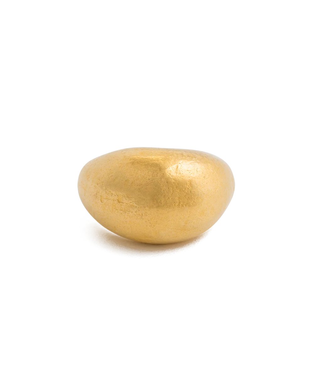 GOLDEN LIGHT DOME RING (18K GOLD VERMEIL) - Image 7