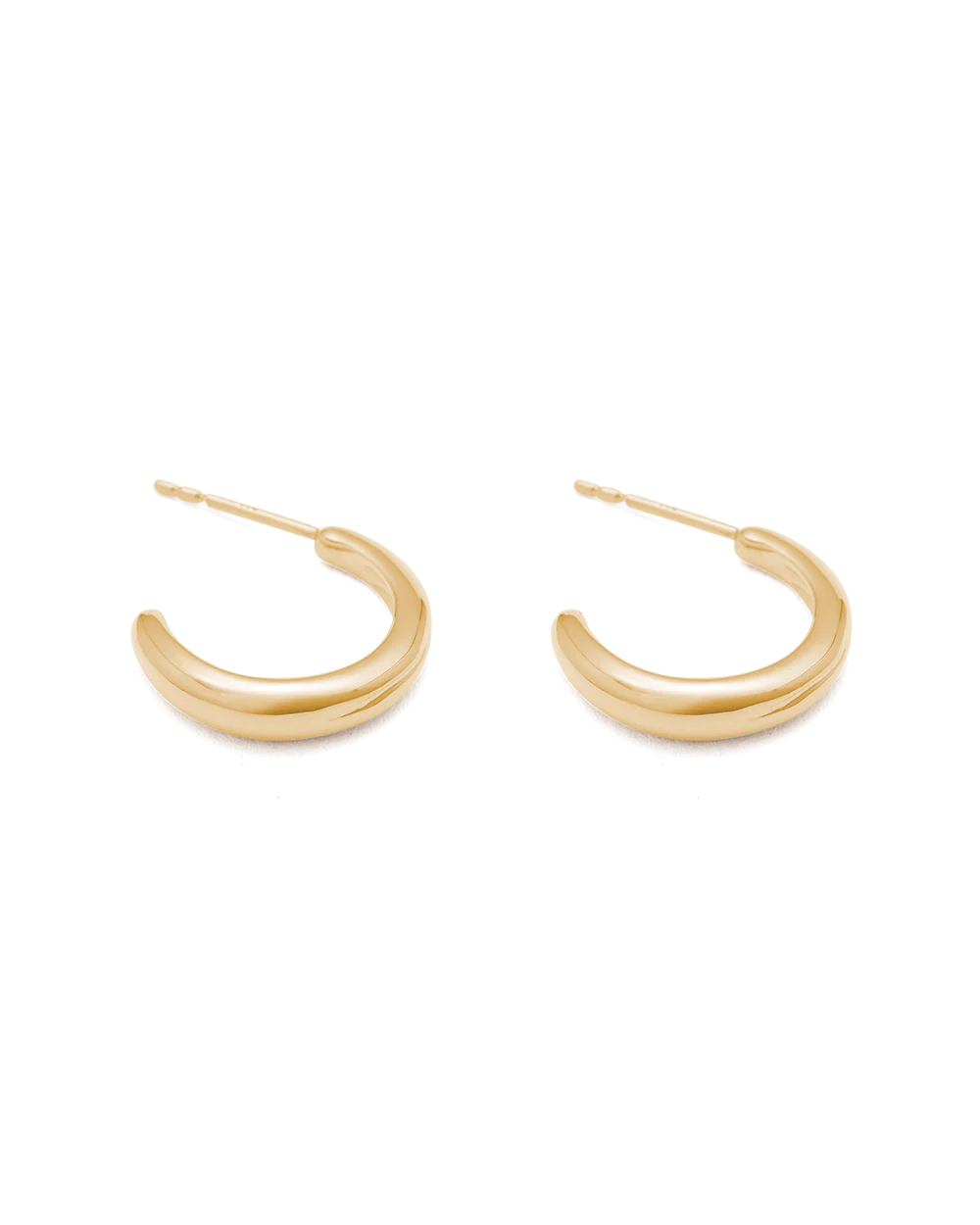 GRACE INFINITY HOOPS (18K GOLD PLATED) - Image 6
