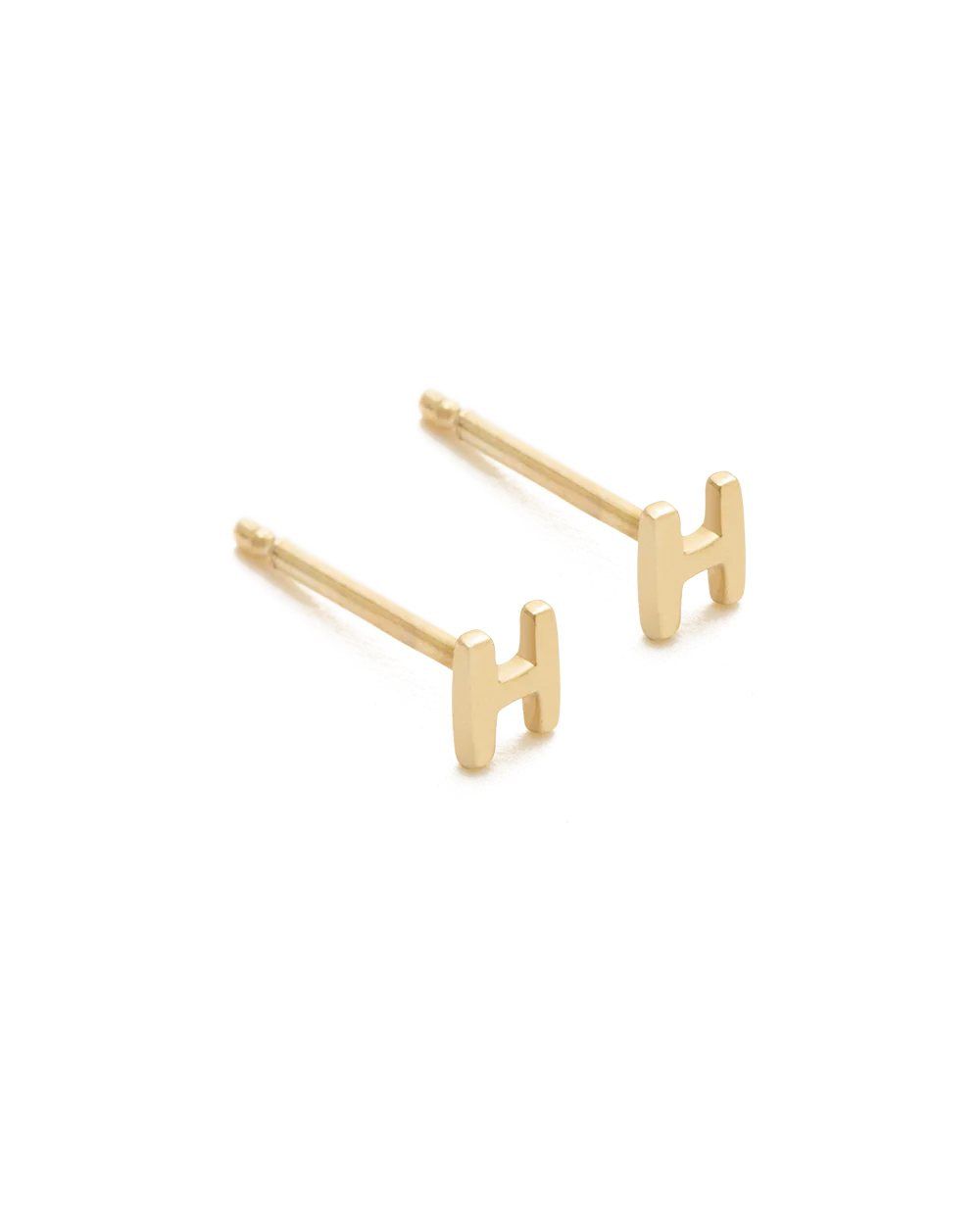 INITIAL EARRINGS (9K GOLD) - Image 12