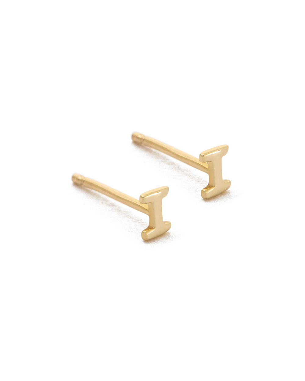 INITIAL EARRINGS (9K GOLD) - Image 13