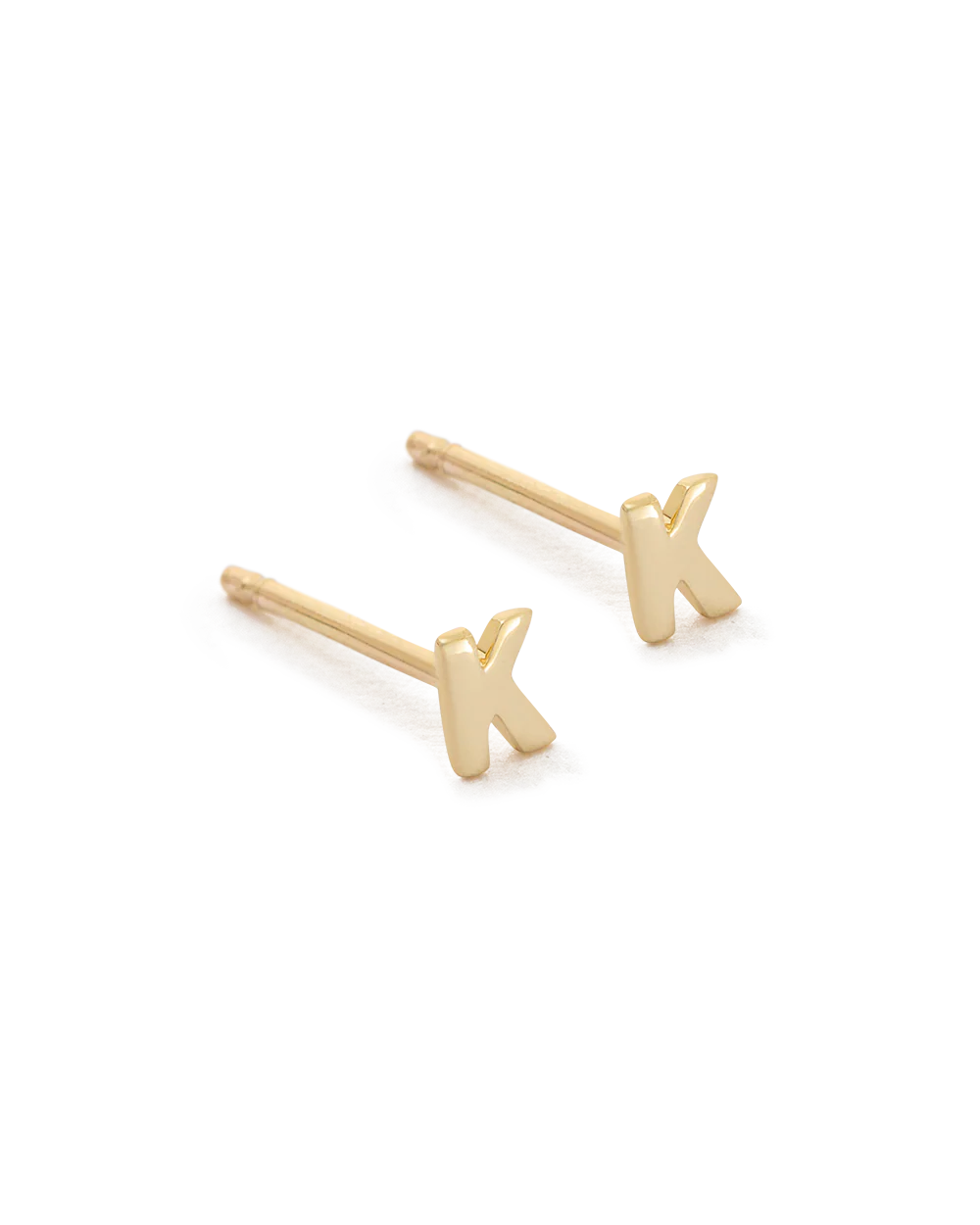 INITIAL EARRINGS (9K GOLD) - Image 15