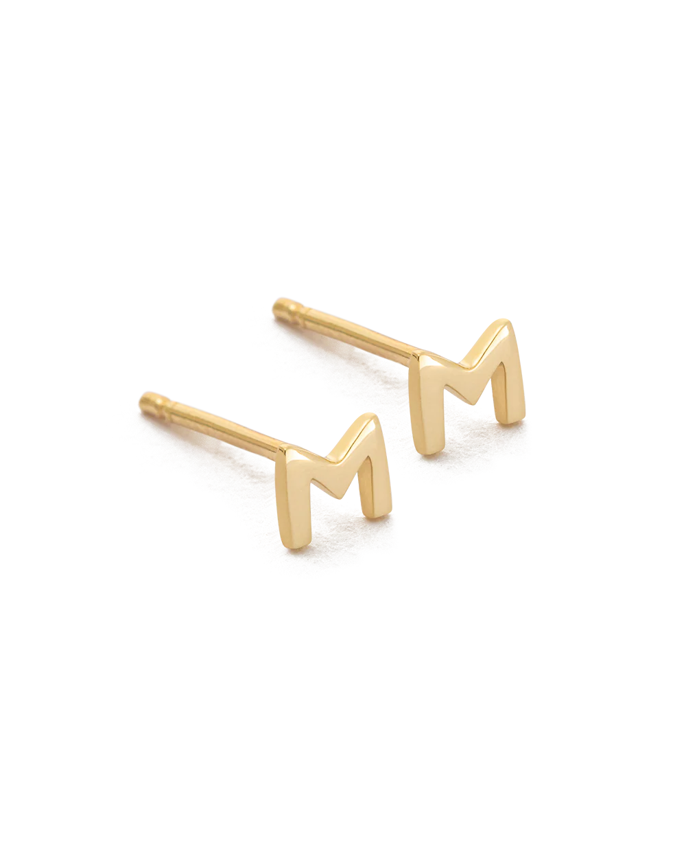 INITIAL EARRINGS (9K GOLD) - Image 17