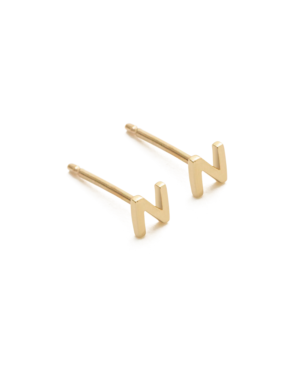 INITIAL EARRINGS (9K GOLD) - Image 18