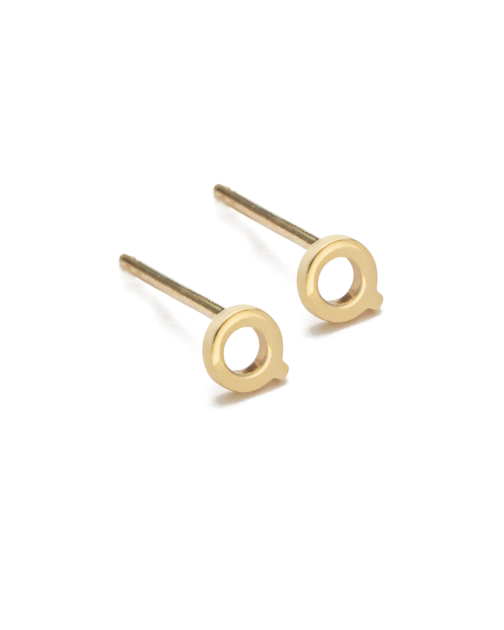 INITIAL EARRINGS (9K GOLD) - Image 21