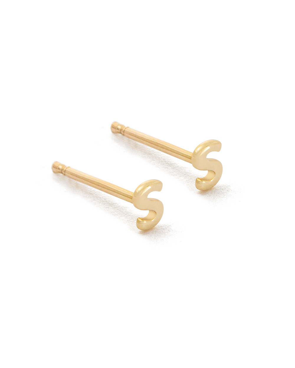 INITIAL EARRINGS (9K GOLD) - Image 23