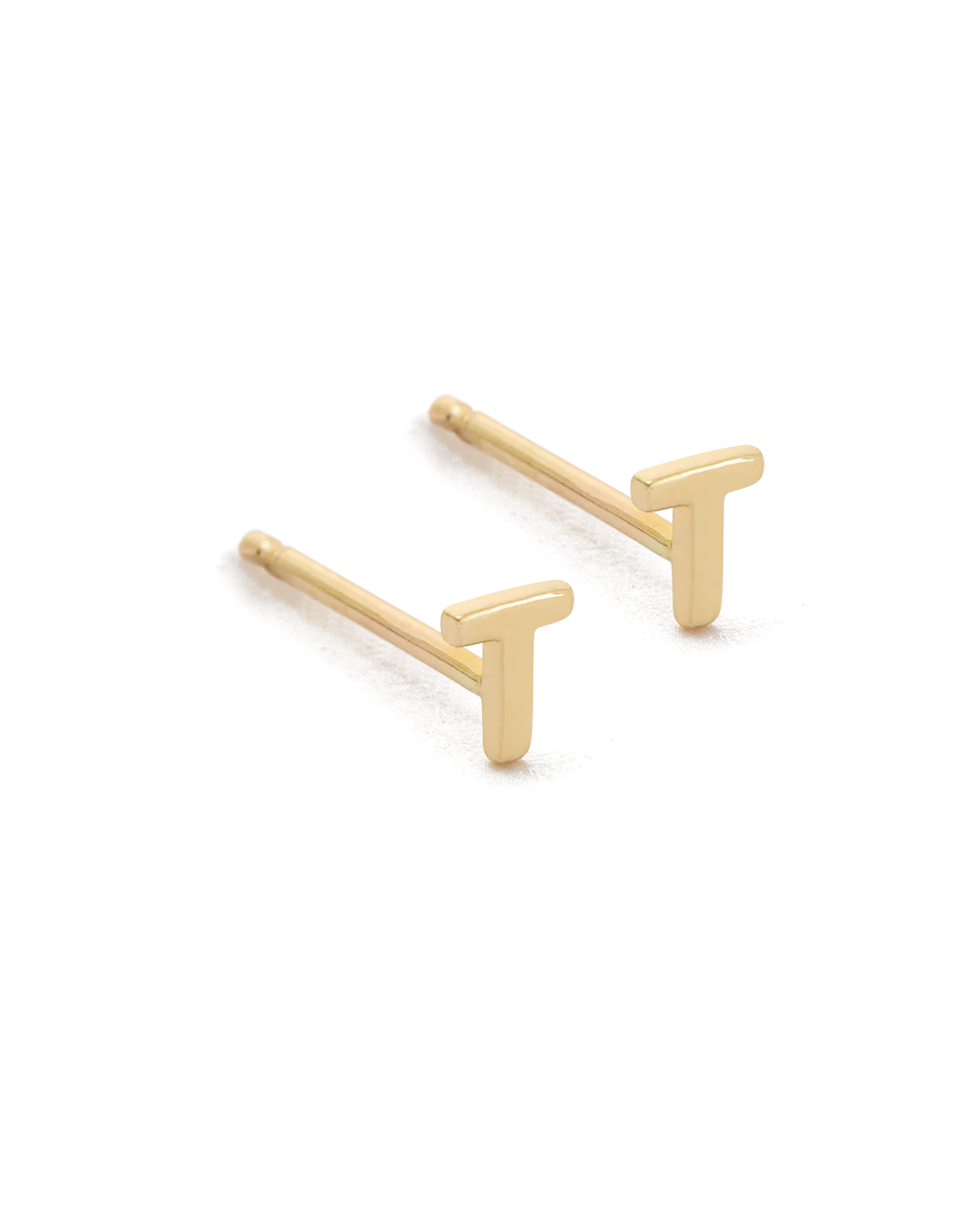 INITIAL EARRINGS (9K GOLD) - Image 24