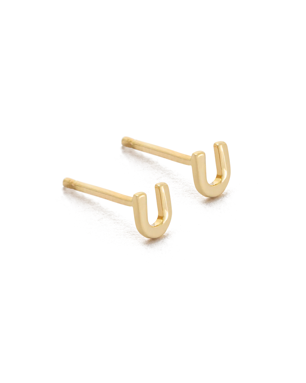 INITIAL EARRINGS (9K GOLD) - Image 25