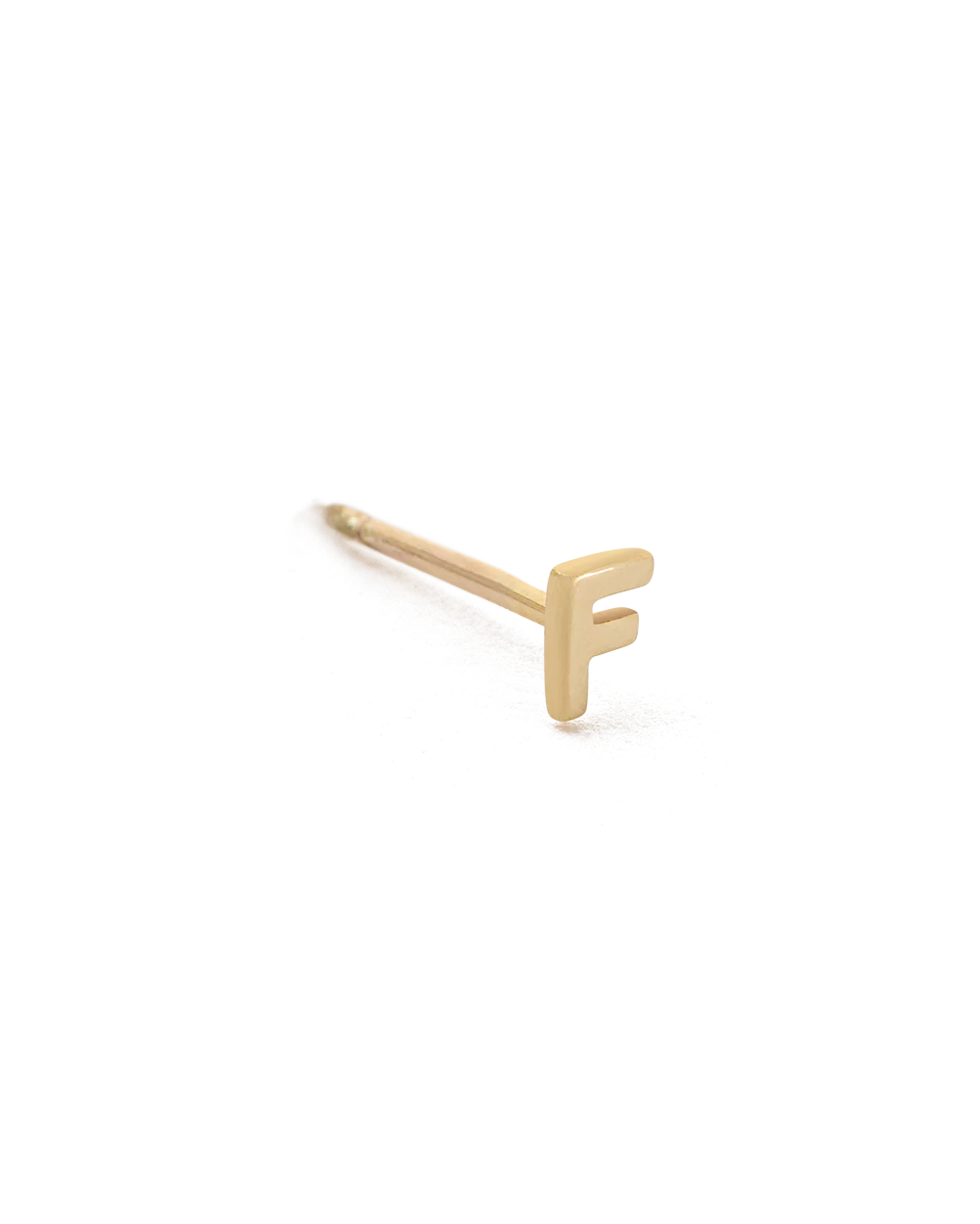 INITIAL EARRINGS (9K GOLD) - Image 36