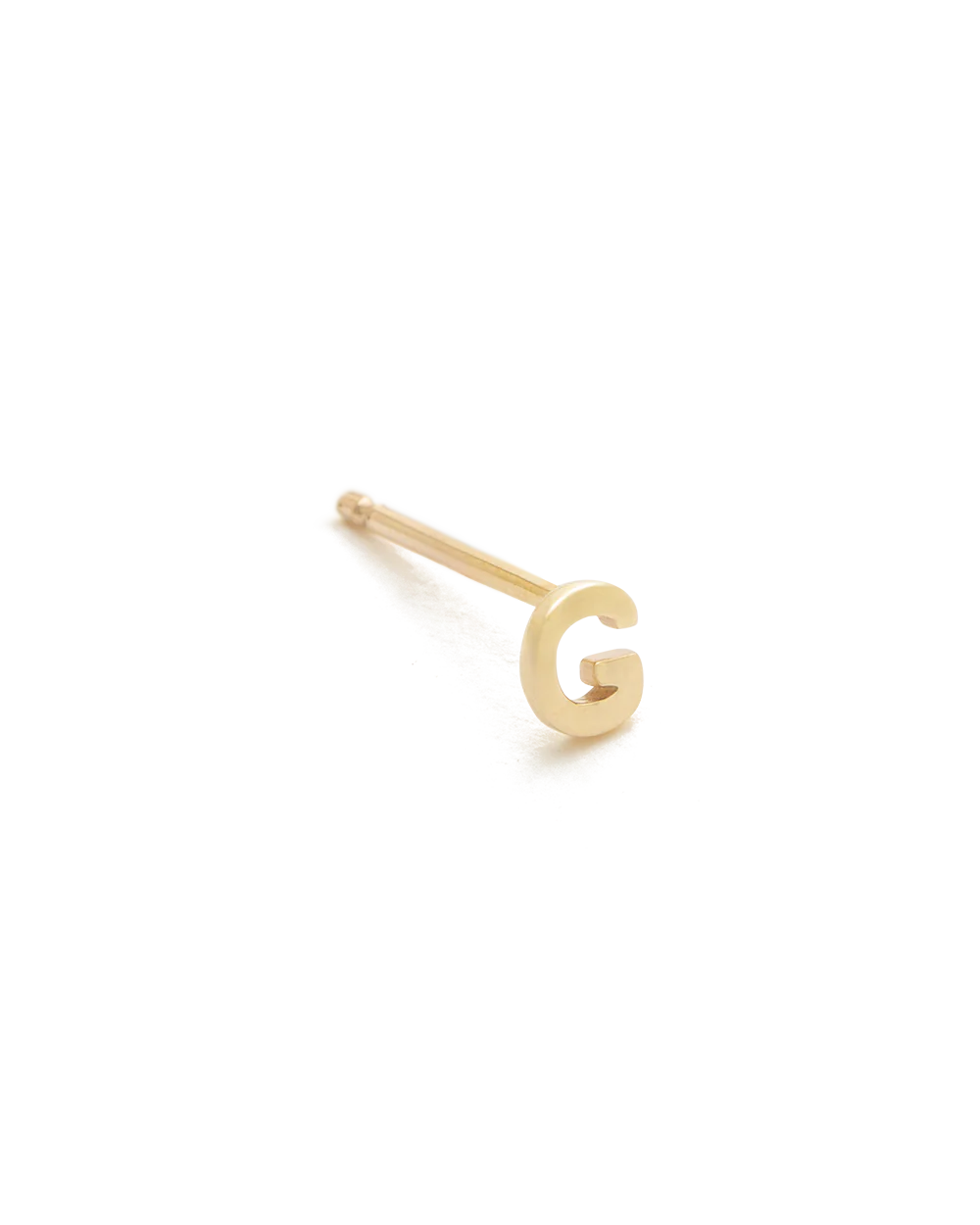 INITIAL EARRINGS (9K GOLD) - Image 37