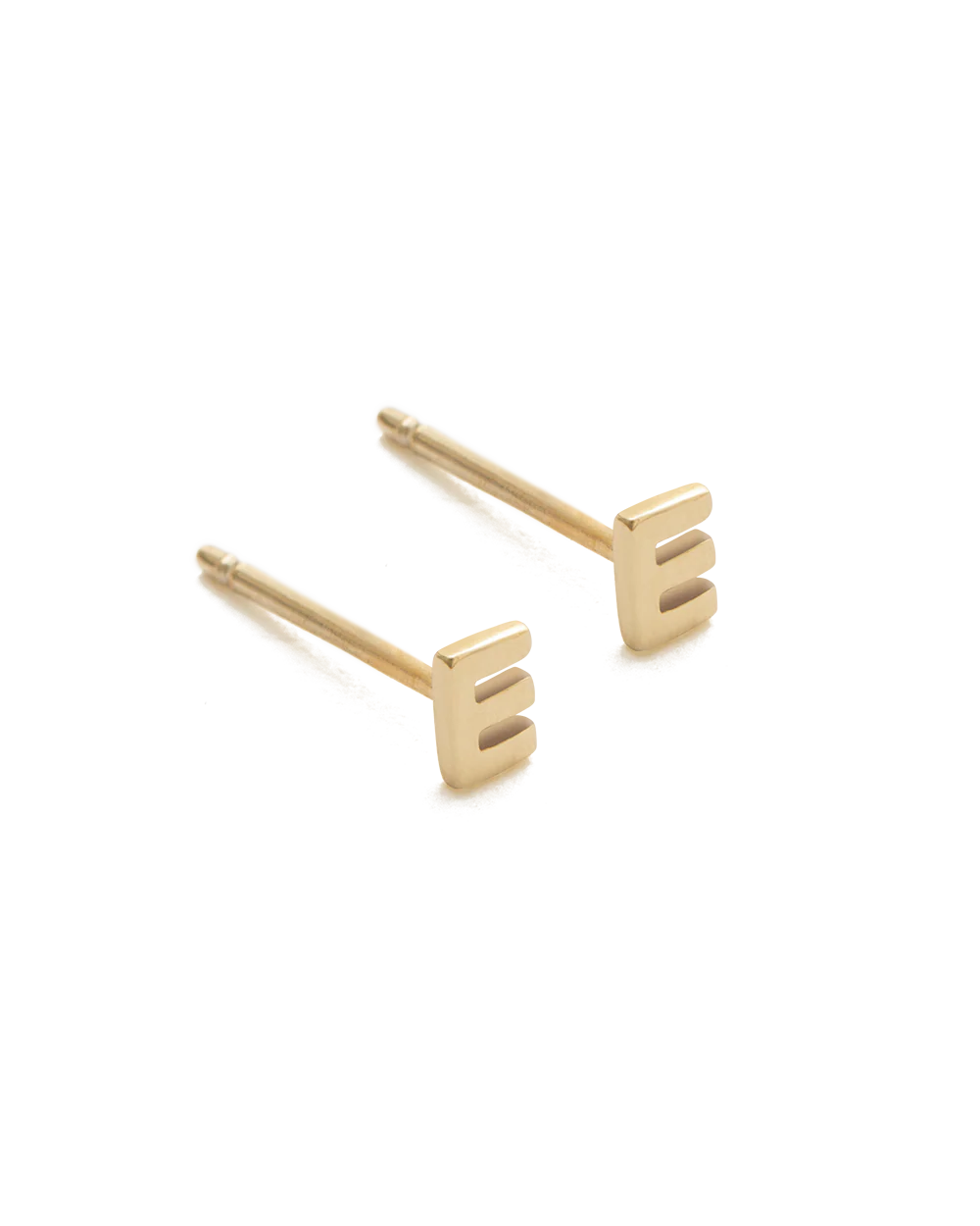 INITIAL EARRINGS (9K GOLD) - Image 9