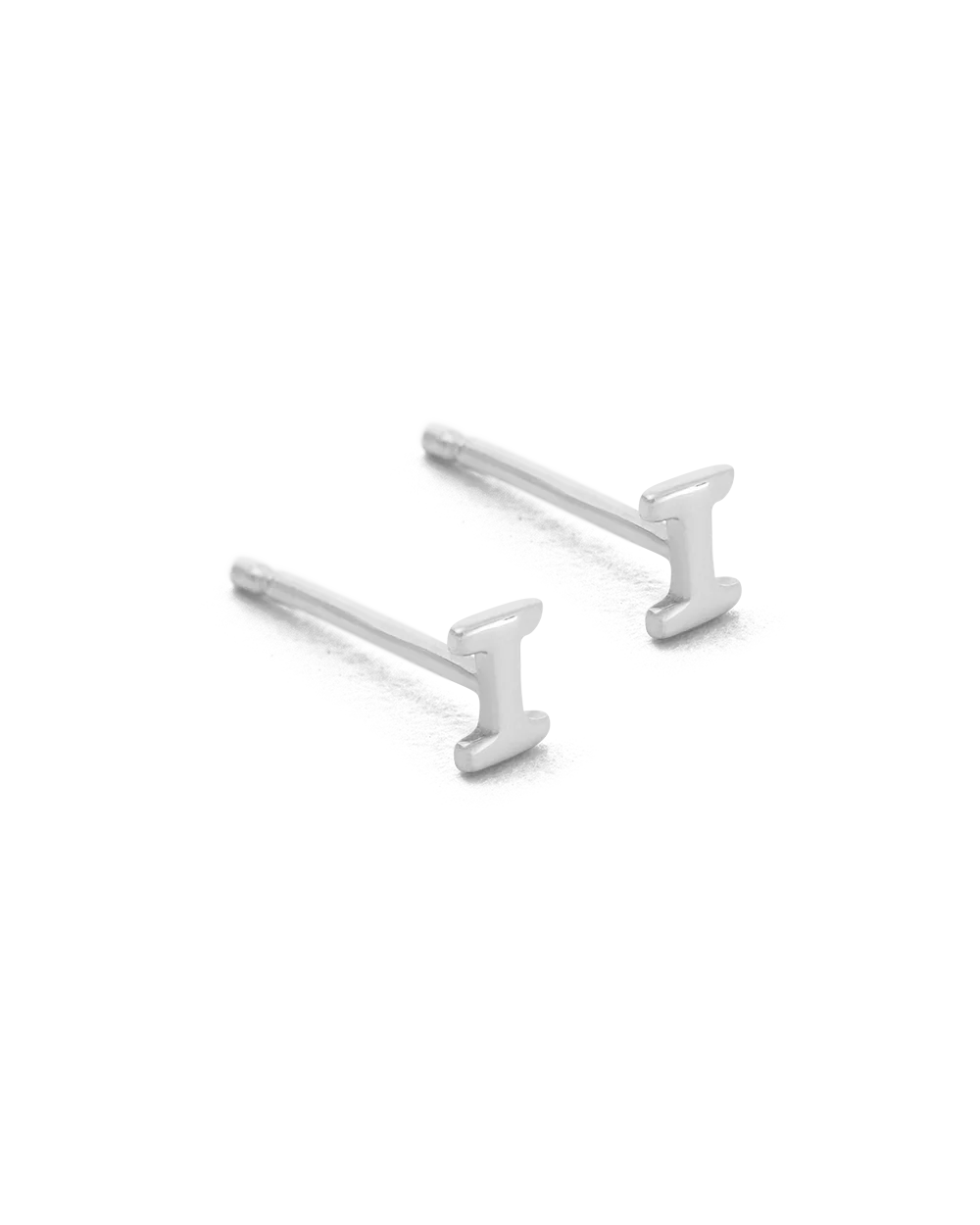 INITIAL EARRINGS (STERLING SILVER) - Image 13