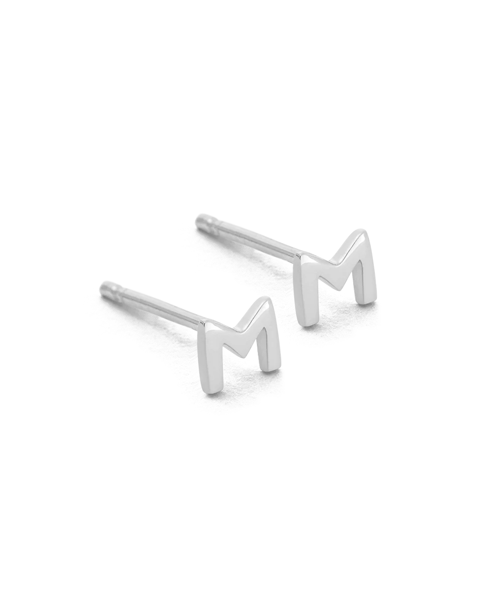 INITIAL EARRINGS (STERLING SILVER) - Image 17