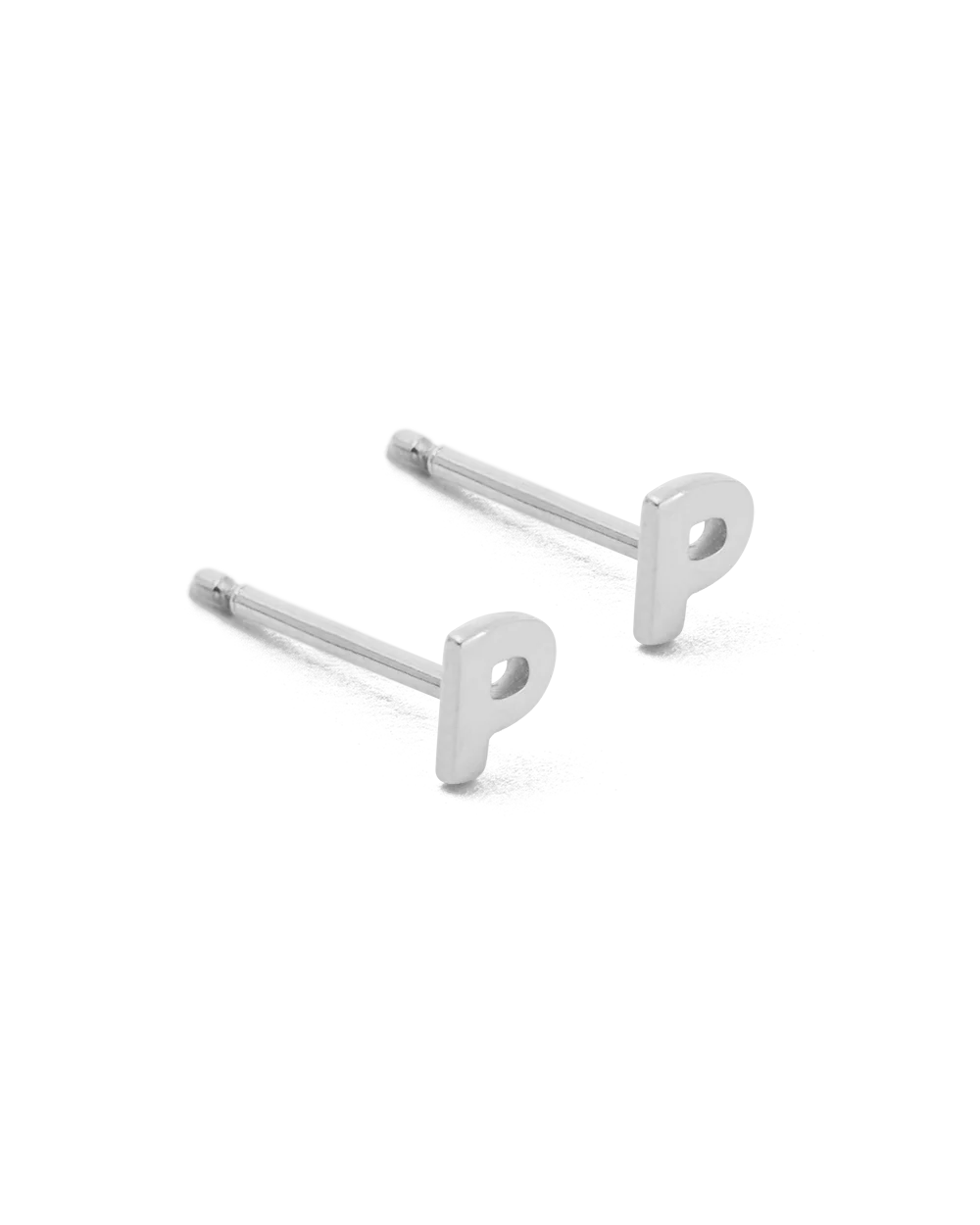 INITIAL EARRINGS (STERLING SILVER) - Image 20