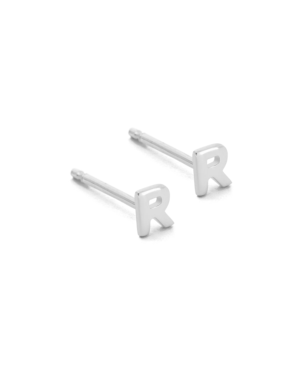 INITIAL EARRINGS (STERLING SILVER) - Image 22