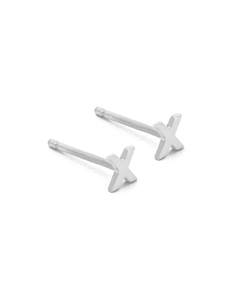 INITIAL EARRINGS (STERLING SILVER) - Image 28