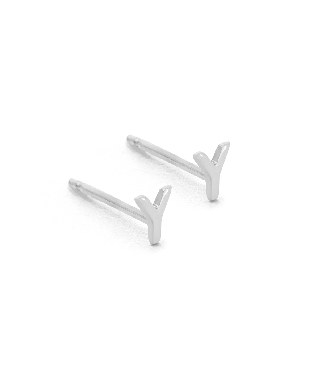 INITIAL EARRINGS (STERLING SILVER) - Image 29