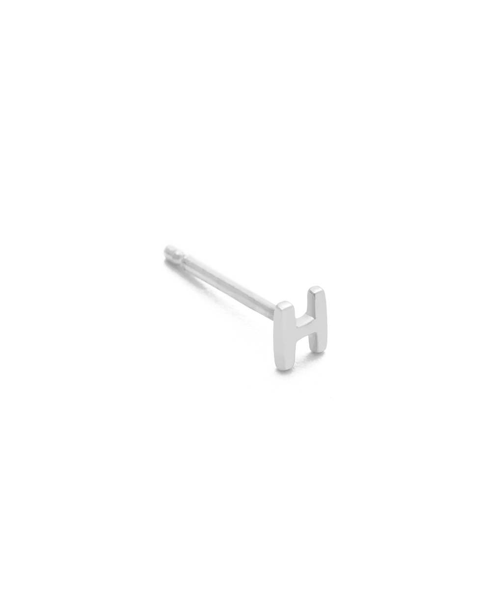 INITIAL EARRINGS (STERLING SILVER) - Image 38