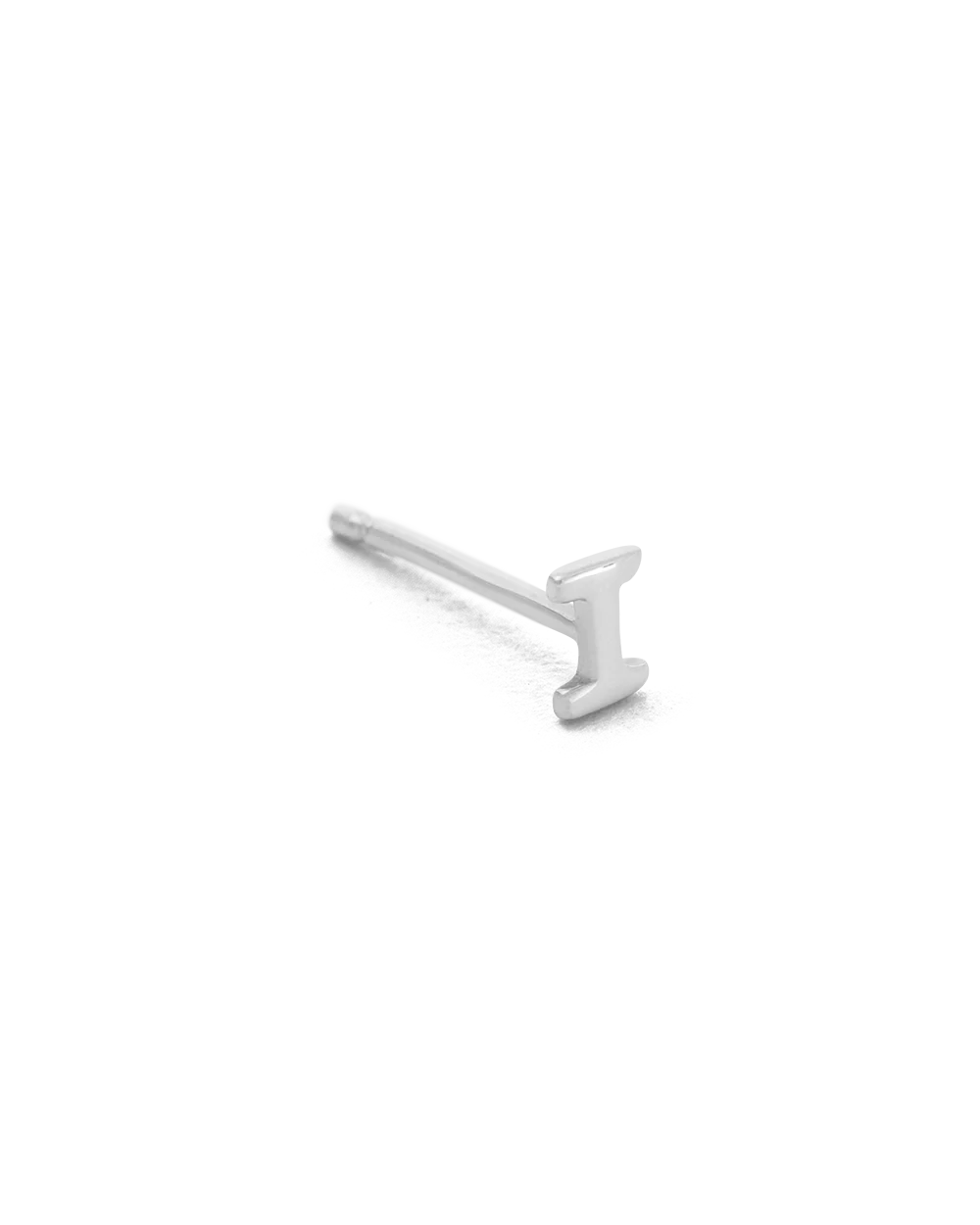 INITIAL EARRINGS (STERLING SILVER) - Image 39