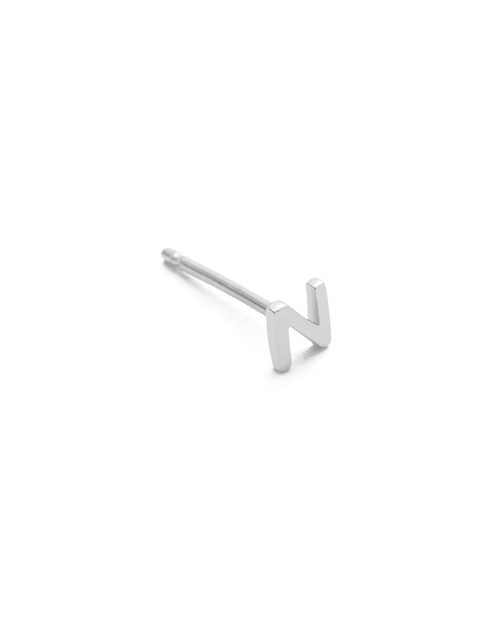 INITIAL EARRINGS (STERLING SILVER) - Image 44