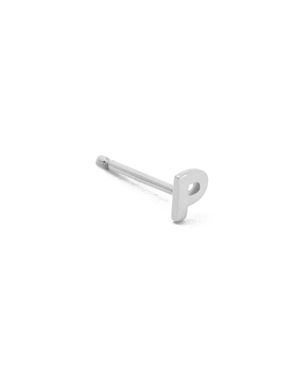 INITIAL EARRINGS (STERLING SILVER) - Image 46