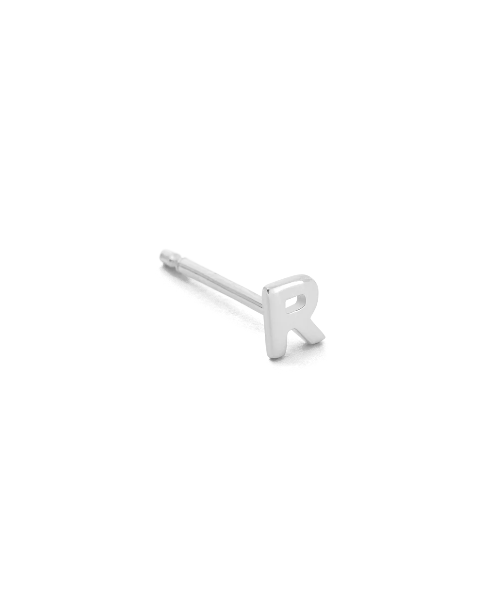 INITIAL EARRINGS (STERLING SILVER) - Image 48