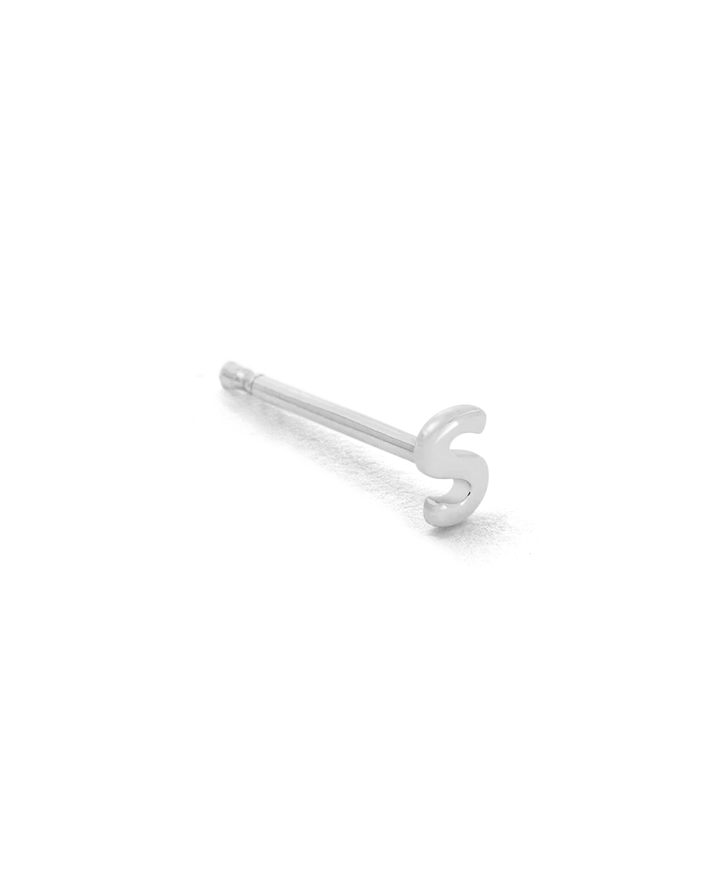 INITIAL EARRINGS (STERLING SILVER) - Image 49