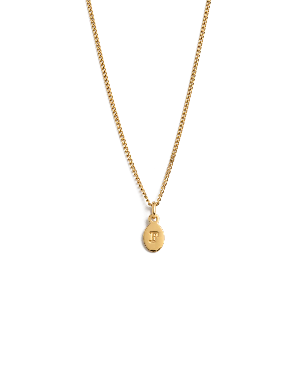 INITIAL NECKLACE A-Z (18K GOLD VERMEIL) - Image 11
