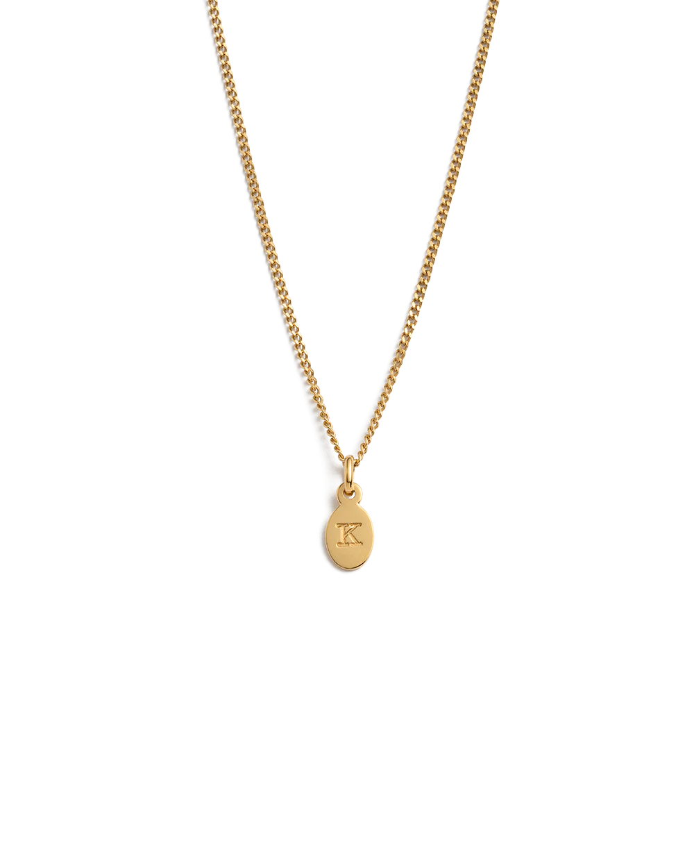INITIAL NECKLACE A-Z (18K GOLD VERMEIL) - Image 16