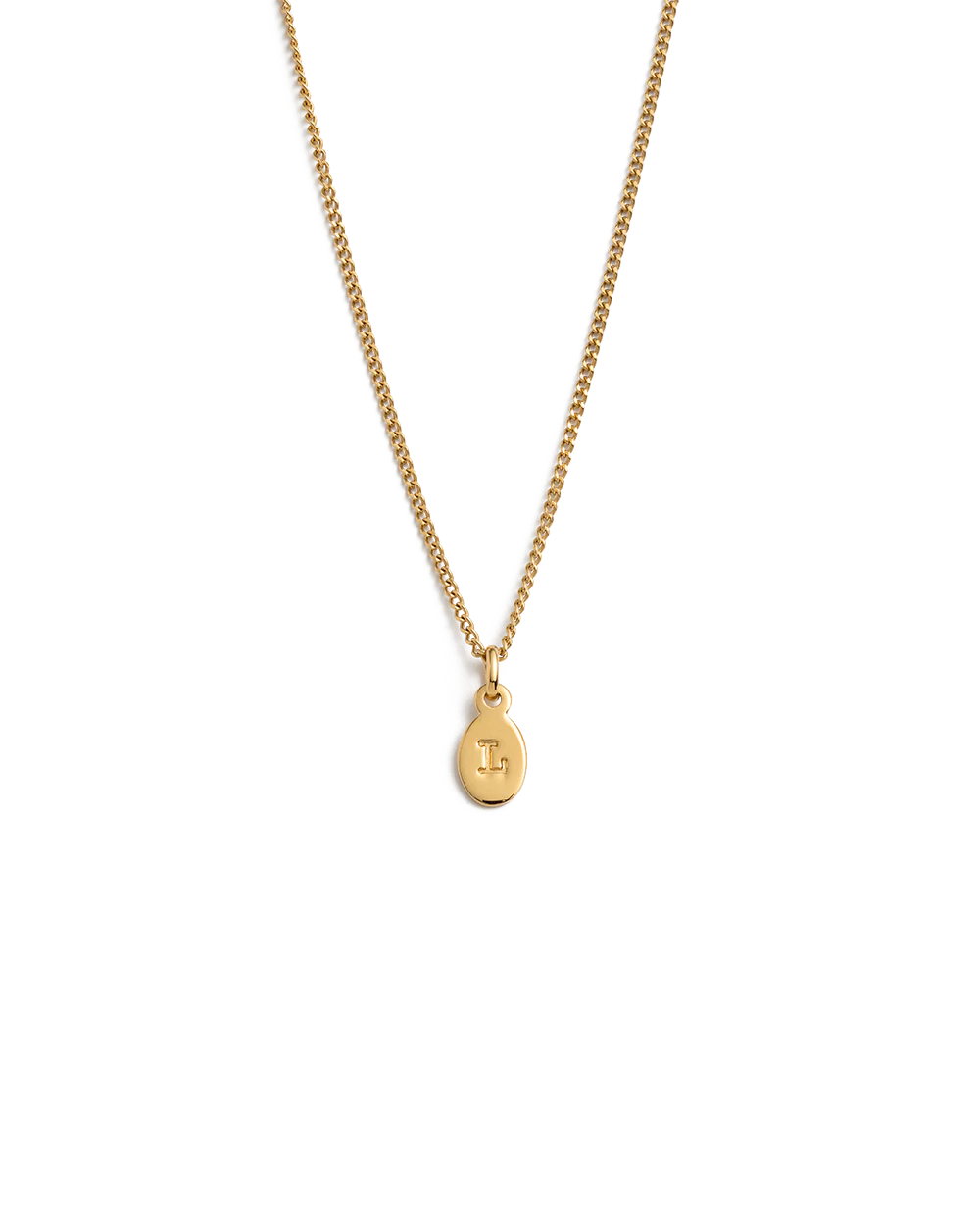 INITIAL NECKLACE A-Z (18K GOLD VERMEIL) - Image 17