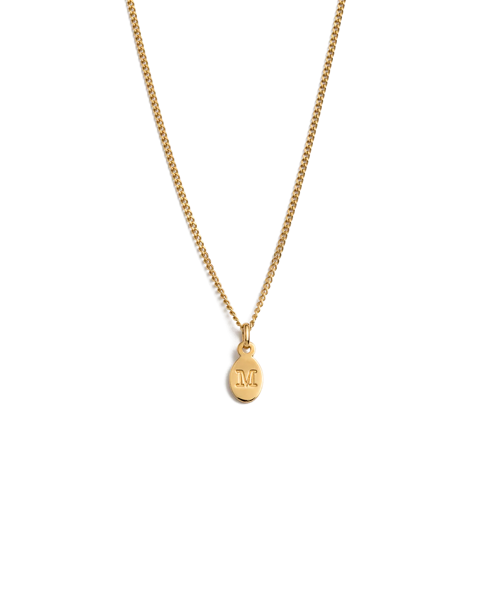 INITIAL NECKLACE A-Z (18K GOLD VERMEIL) - Image 18
