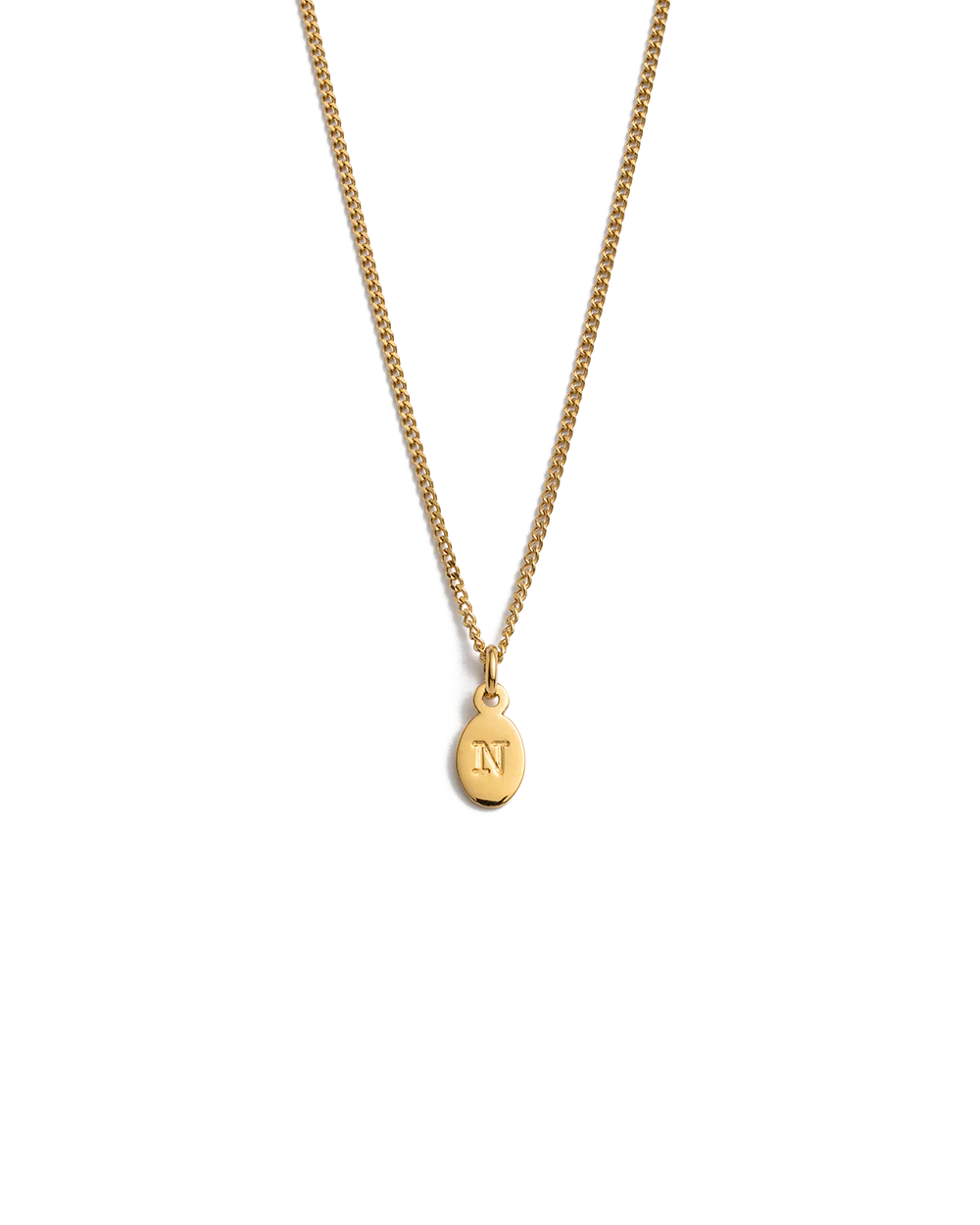 INITIAL NECKLACE A-Z (18K GOLD VERMEIL) - Image 19