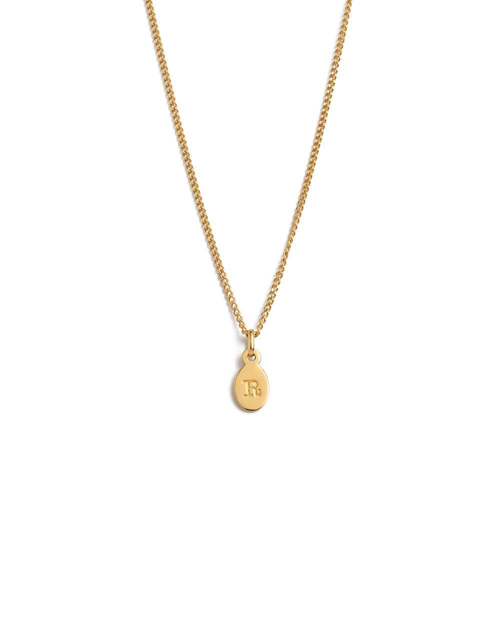 INITIAL NECKLACE A-Z (18K GOLD VERMEIL) - Image 23