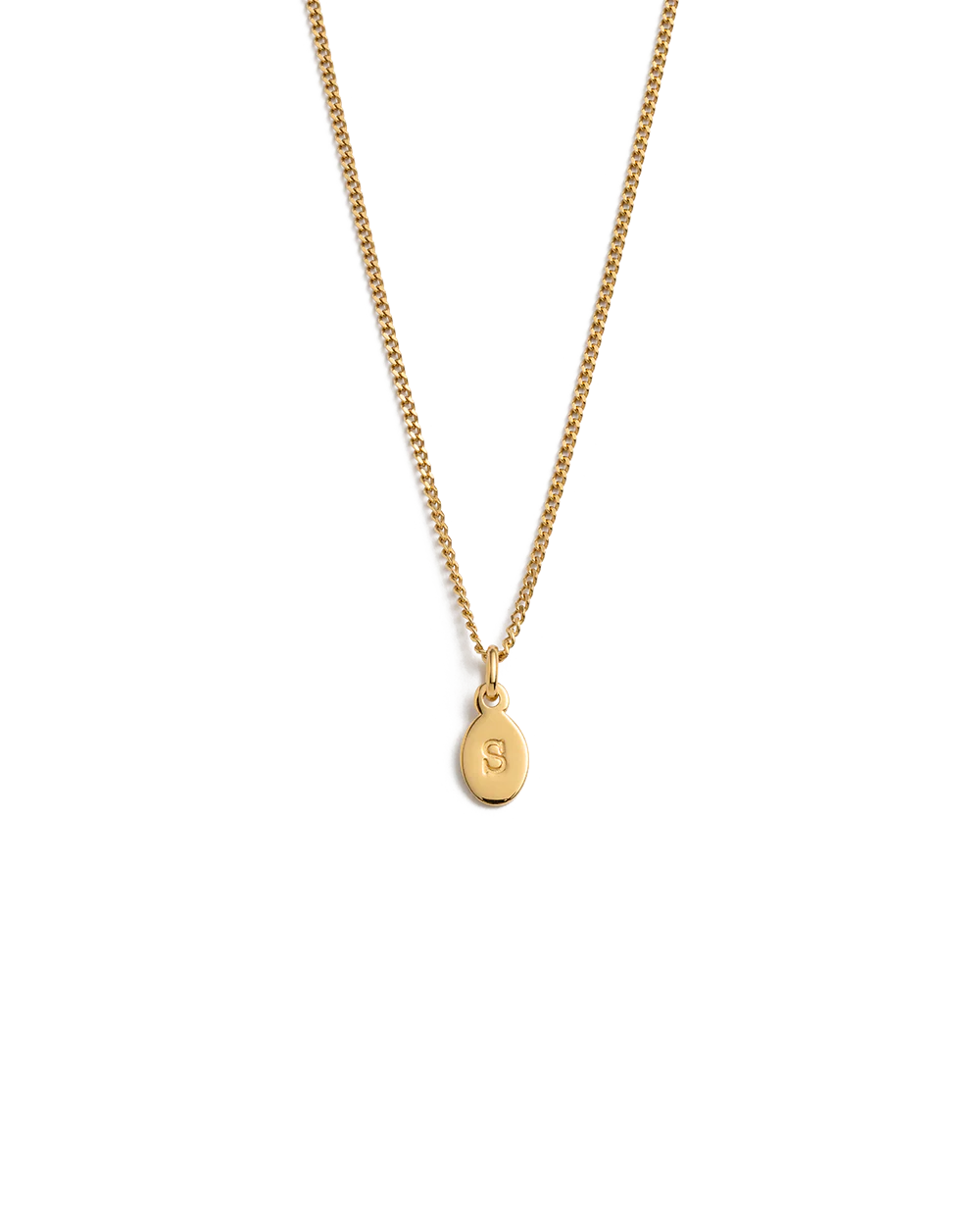 INITIAL NECKLACE A-Z (18K GOLD VERMEIL) - Image 24