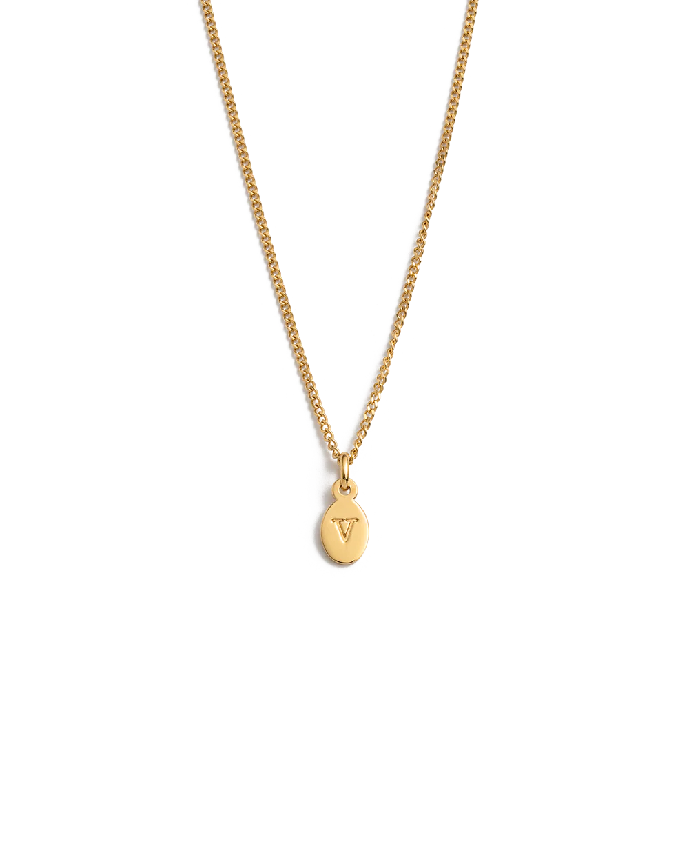 INITIAL NECKLACE A-Z (18K GOLD VERMEIL) - Image 27