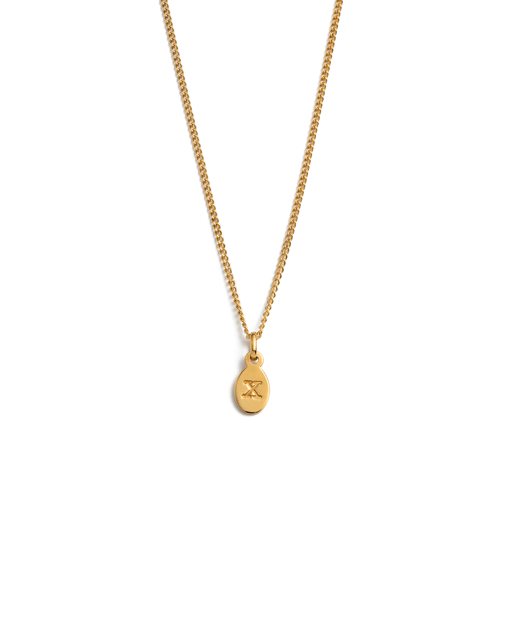 INITIAL NECKLACE A-Z (18K GOLD VERMEIL) - Image 29