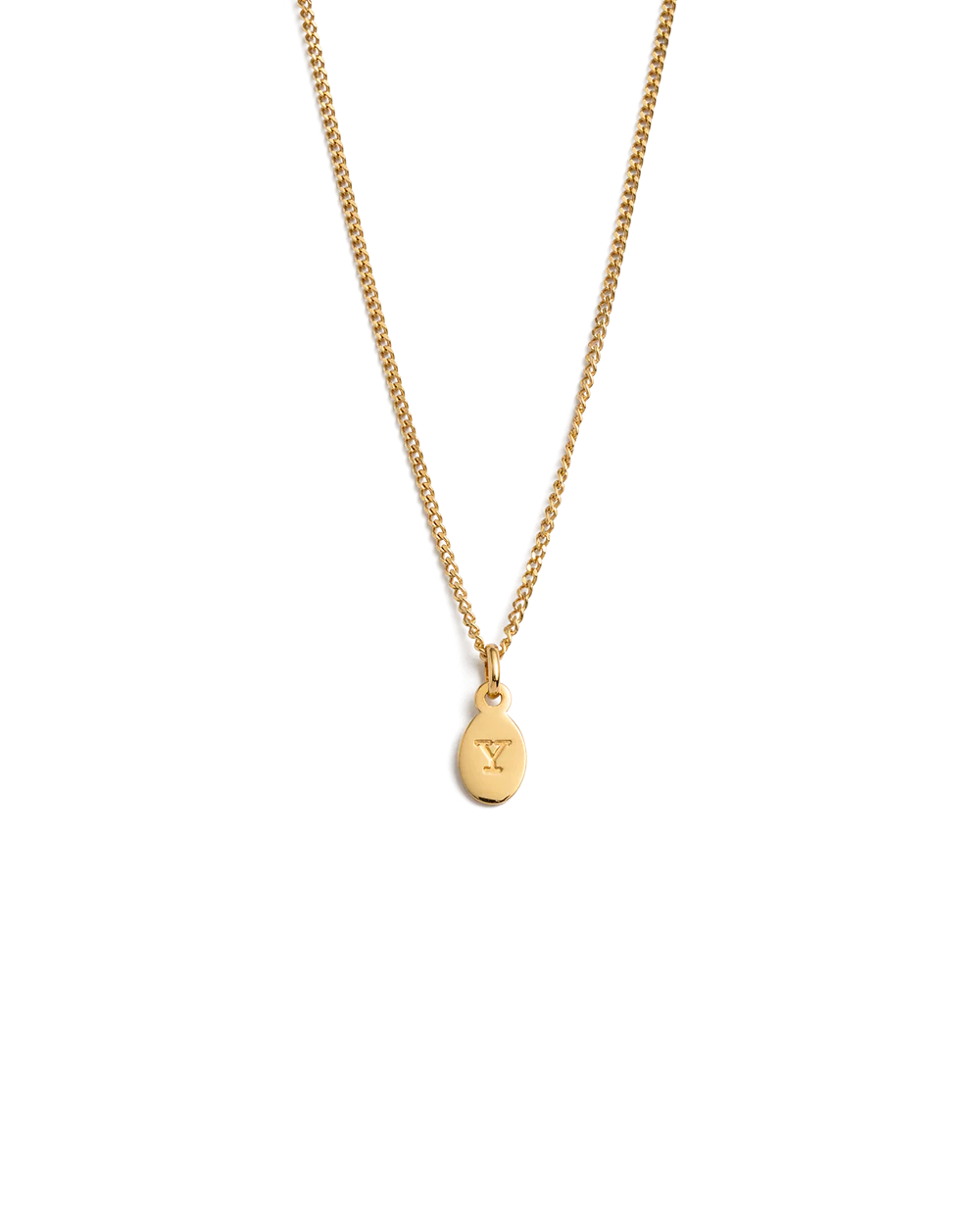 INITIAL NECKLACE A-Z (18K GOLD VERMEIL) - Image 30