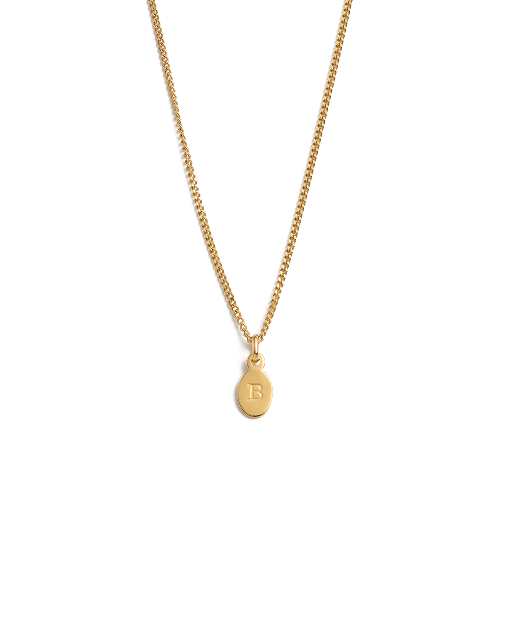 INITIAL NECKLACE A-Z (18K GOLD VERMEIL) - Image 7