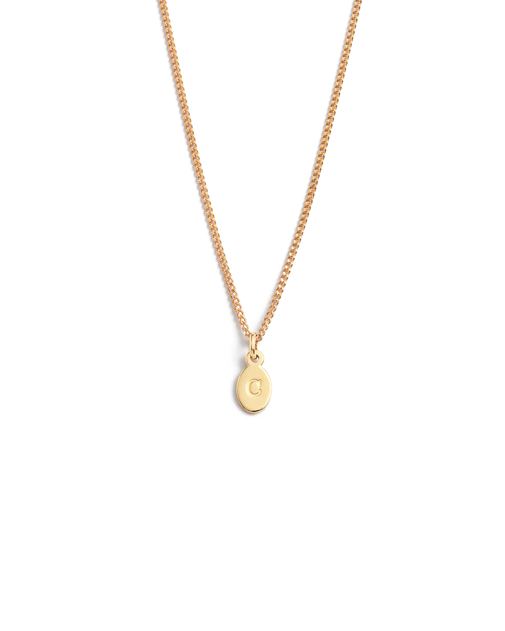 INITIAL NECKLACE A-Z (18K GOLD VERMEIL) - Image 8