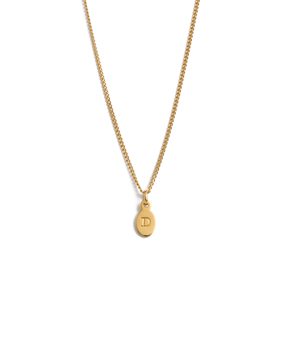 INITIAL NECKLACE A-Z (18K GOLD VERMEIL) - Image 9