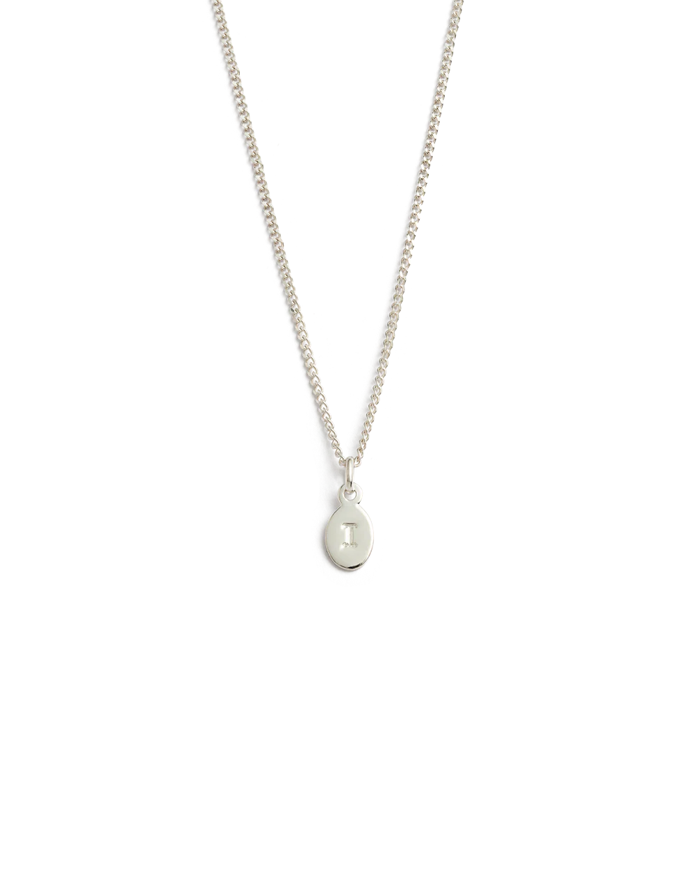 INITIAL NECKLACE A-Z (STERLING SILVER) - Image 14