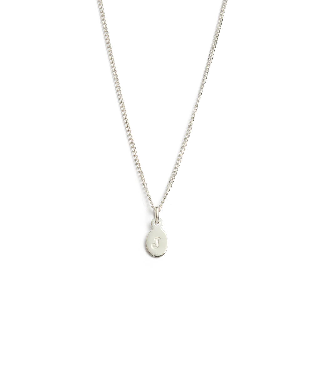 INITIAL NECKLACE A-Z (STERLING SILVER) - Image 15