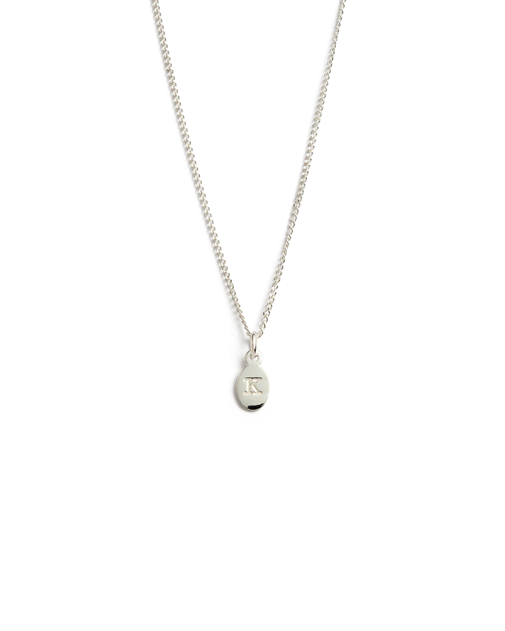 INITIAL NECKLACE A-Z (STERLING SILVER) - Image 16