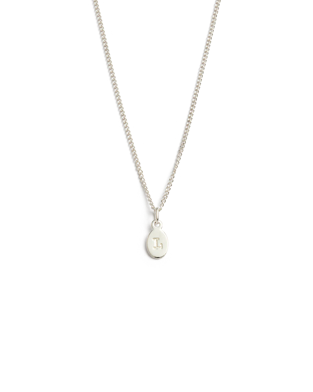 INITIAL NECKLACE A-Z (STERLING SILVER) - Image 17